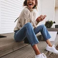 Sweter z golfem