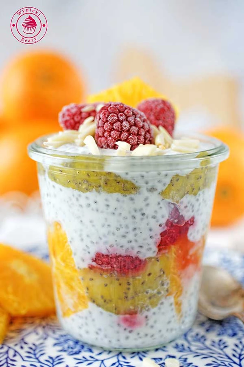 Jogurtowe chia z mango