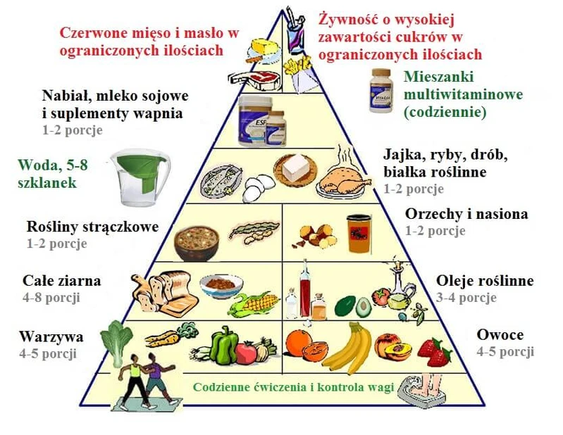 Nowa piramida żywieniowa – zobacz jak należy się dziś odżywiać, by zachować zdrowie