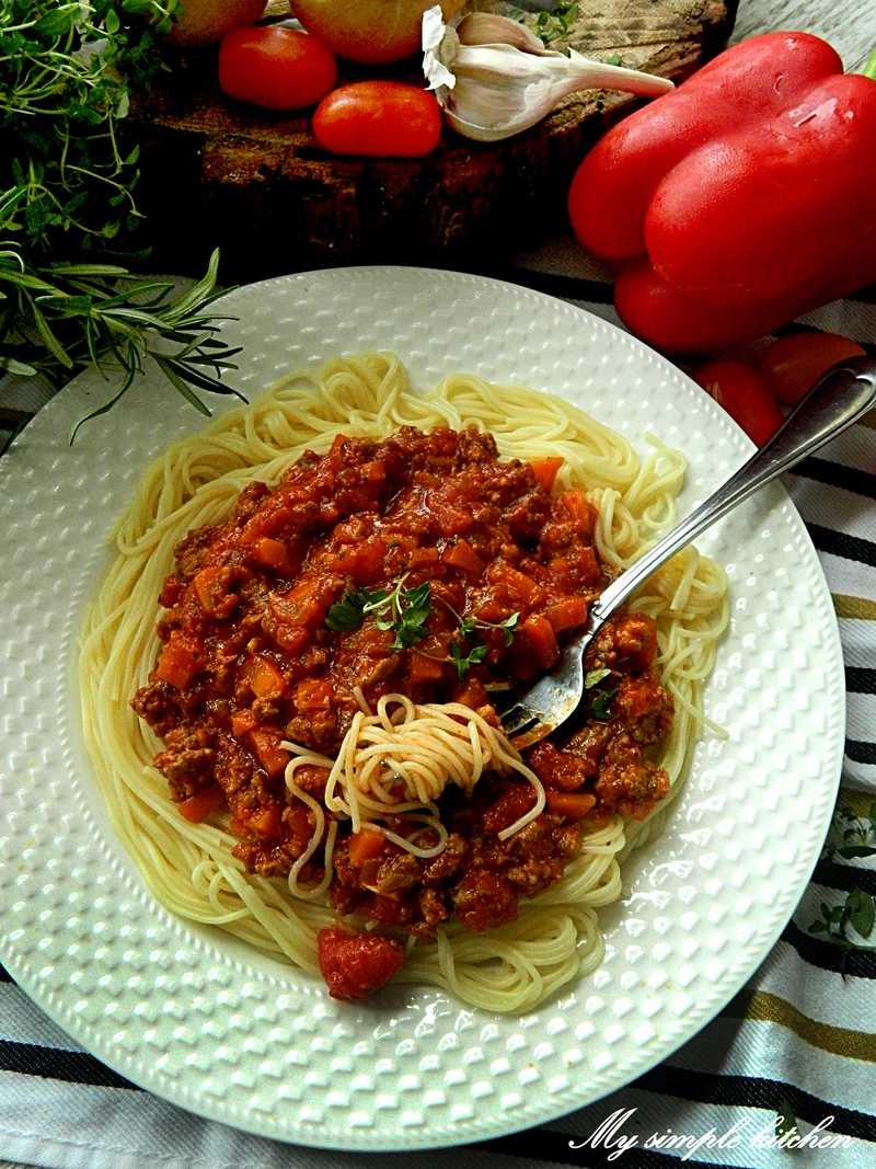 Spaghetti bolognese
