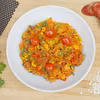 Paella z chorizo i kurczakiem