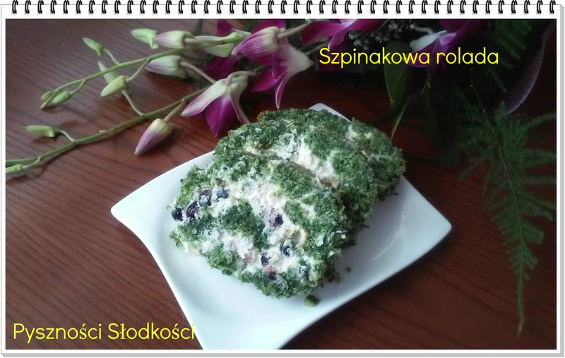 Szpinakowa rolada