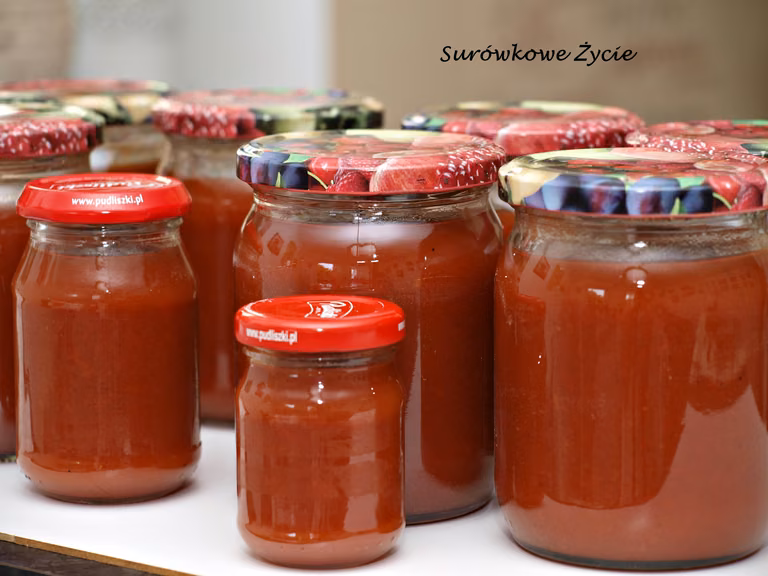 Ketchup z cukinii z pieprzem cayenne