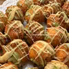 Szybkie pączki pistacjowe z serka na sernik