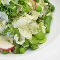 Wiosenne risotto z warzywami