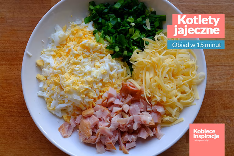 Kotlety jajeczne - obiad w 15 minut
