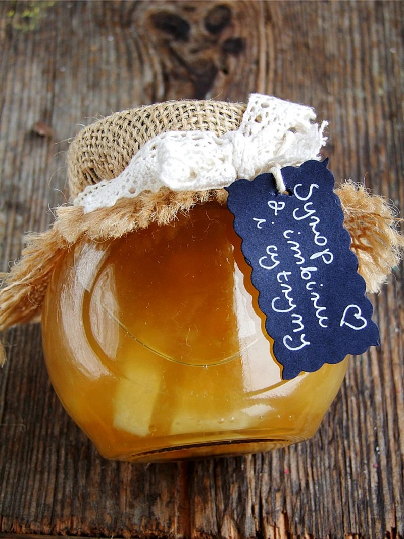 syrop cytrynowy z imbirem