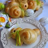 Bułeczki zajączki na Wielkanoc