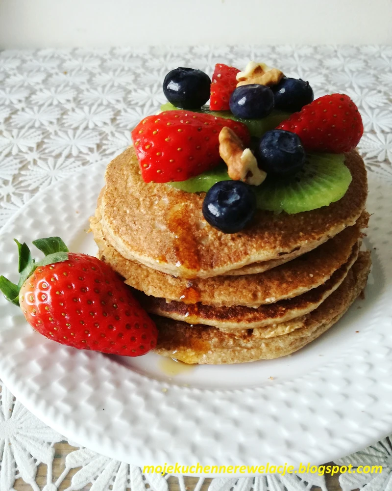 Pancakes orkiszowe - orkiszowe pankejki :)