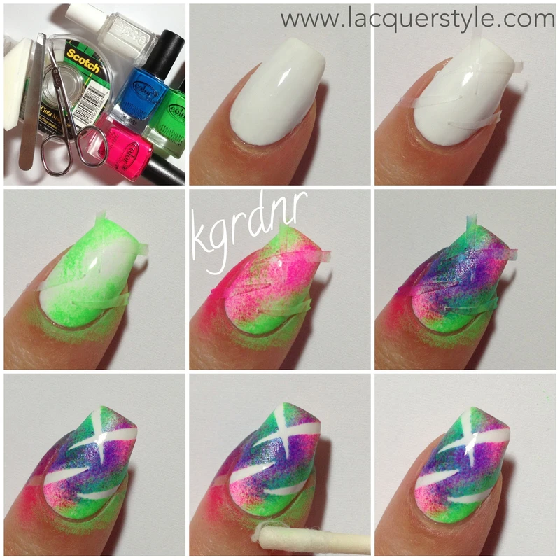 Kolorowy manicure
