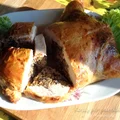 Wyluzowane, nadziane kurcze pieczone