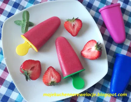 Sorbet truskawkowo-bananowy - 50 kcal!