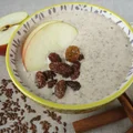 Szarlotkowa smoothie bowl