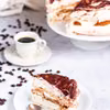 Tort bezowy tiramisu