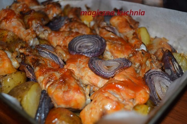 Pomysłowy obiad - kurczak barbecue