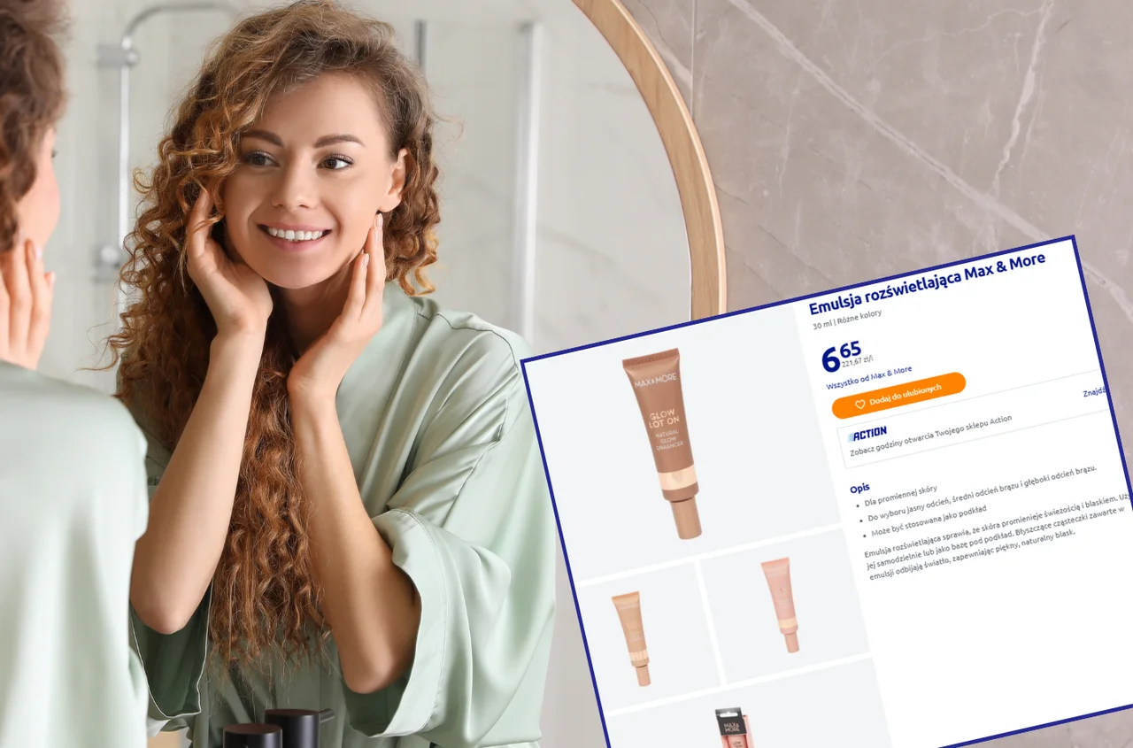 Ten kosmetyk z Action to nowy ulubieniec kobiet! Rozświetlona cera i makijaż glow za jedyne 6 zł!