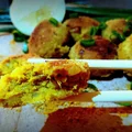 obłędne kotleciki curry z tuńczyka
