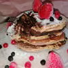 Pancakes z  nutellą