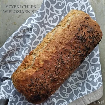 szybki chleb wieloziarnisty