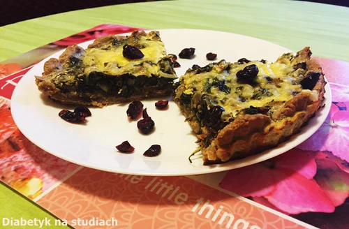 Tarta ze szpinakiem