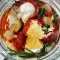 Papryczki faszerowane serkiem - antipasti