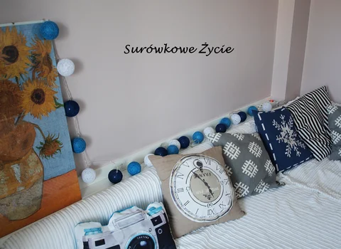 Lampki dekoracyjne (cotton balls) - aranżacje i inspiracje