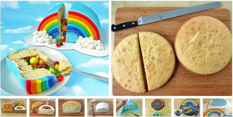 Tort tęcza