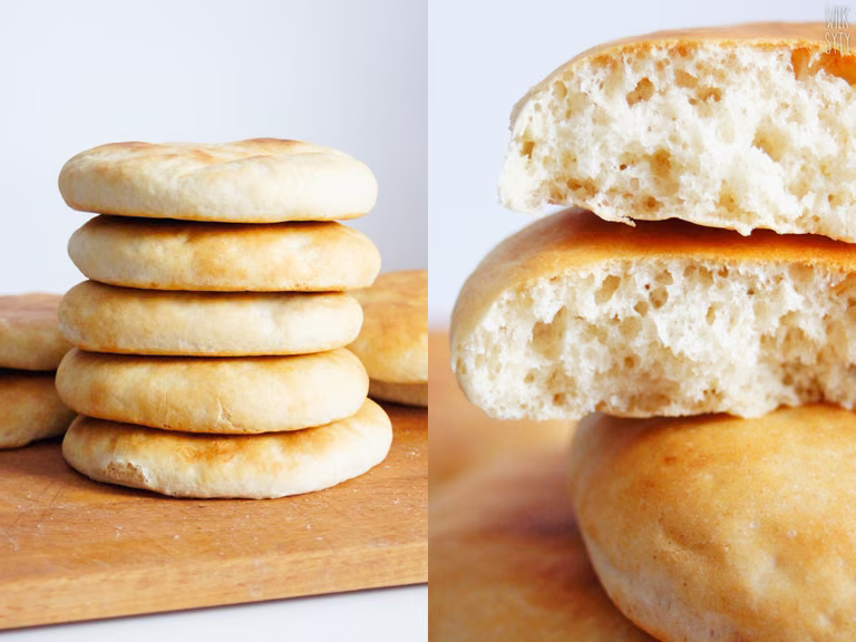 Chlebki pita (4 składniki)