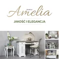 Meble bielone. Kolekcja Amelia.