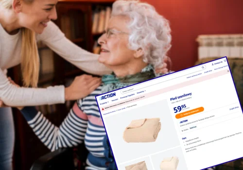 Ten pled z Action za 59 zł to hit na Dzień Babci i Dziadka! Wyjątkowo miękki, urocza faktura - otuli w chłodne dni i ozdobi kanapę