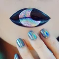 Niesamowity make up ust