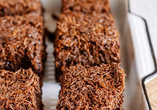 Ciasto brownie kadayif