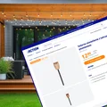 Ta lampa solarna z Action za 12 zł to bestseller! Bez kabli i rachunków, a efekt tańczącego płomienia zrobi magię