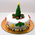 Torcik z choineczką