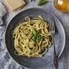 Spaghetti z pesto