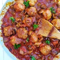 Bigos po cygańsku z klopsikami