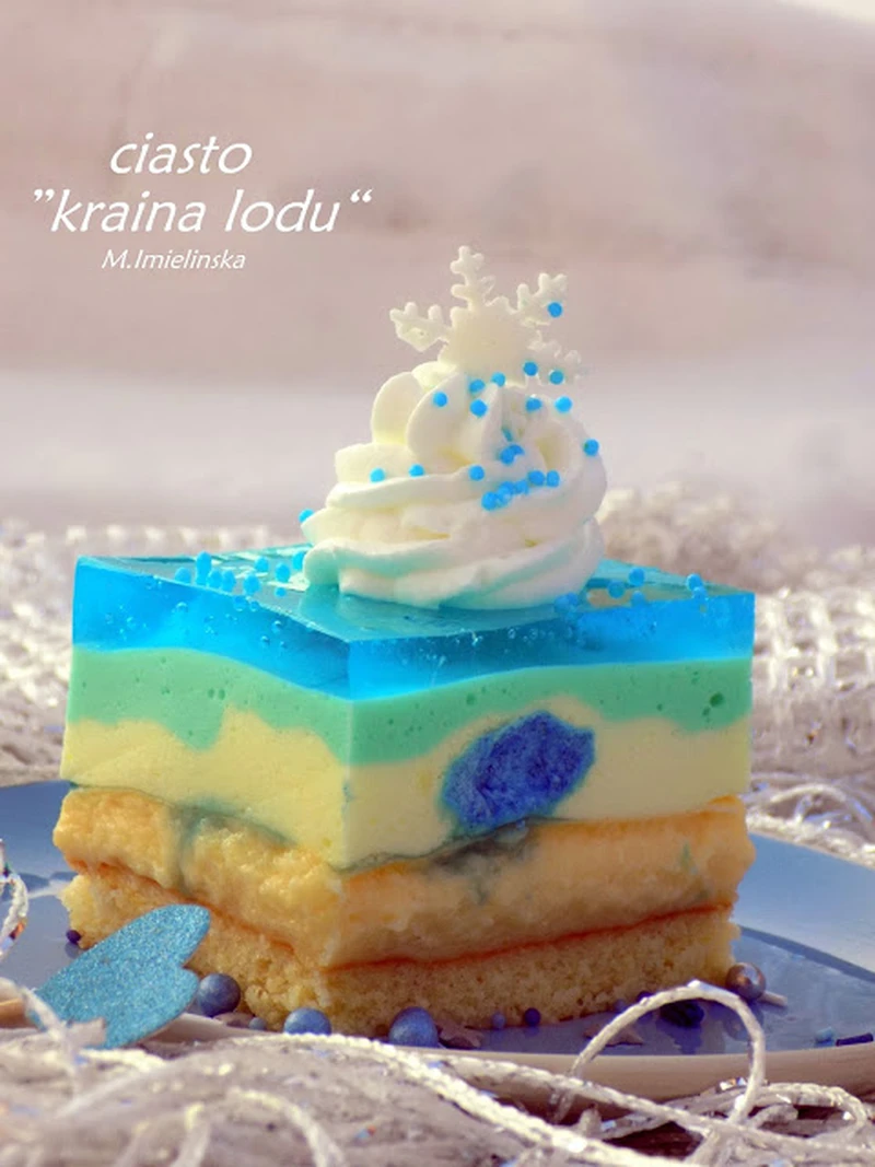 ciasto "kraina lodu"