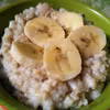 Owsianka bananowa