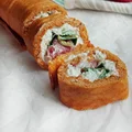 POMIDOROWA ROLADA Z TWAROŻKIEM I PROSCIUTTO