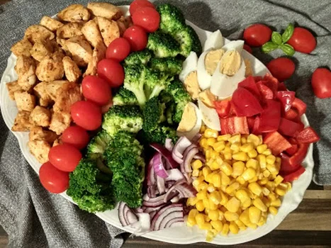 Sałatka Cobba po mojemu