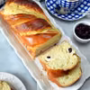 Drożdżowe ciasto z serem i żurawiną