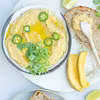 Hummus z mango