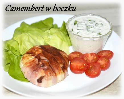 Camembert w boczku