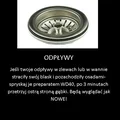 Usuń osady z odpływów!