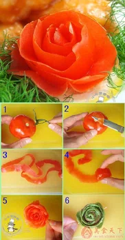 Różyczka z pomidora