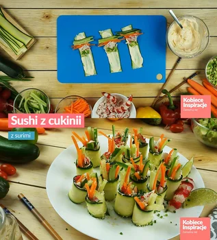 Sushi z cukinii z surimi - FIT PRZEKĄSKA