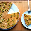 Słodko kwaśna tarta jaglana z kiwi