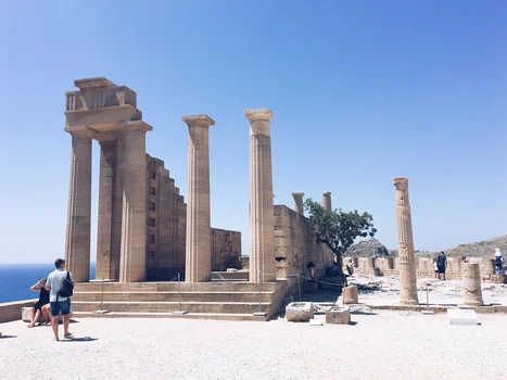Lindos - najpiękniejsze miasto na wyspie Rodos