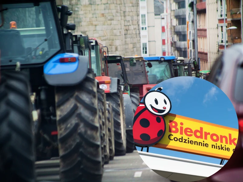 Ponad 200 sklepów Biedronki bez dostaw towaru!? Rolnicy zapowiadają blokadę!