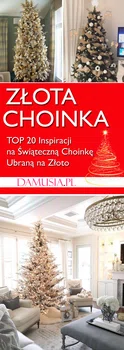 Złota Choinka: TOP 20 Świątecznych Inspiracji na Choinkę Ubraną na Złoto